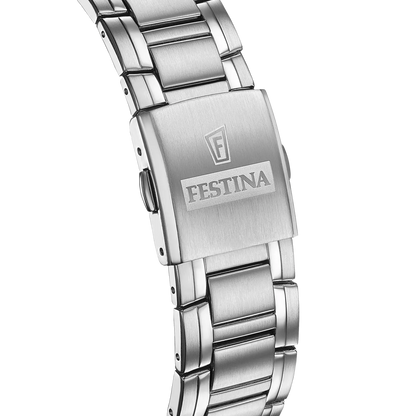 Festina Automatic F20704/3 Herrenuhr • Sichtbares Uhrwerk • Saphirglas