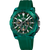 Zegarek męski Festina Chrono Bike, zielona tarcza z chronografem i metalową bransoletą