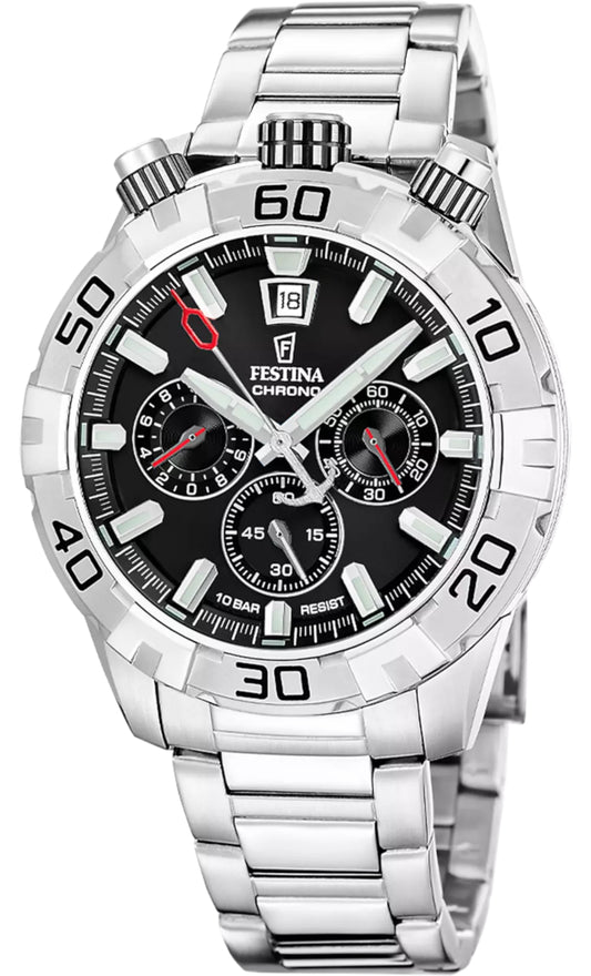 Festina Bullhead F20743/6 Herrenuhr • Design • Chronograph