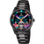 Festina Herren-Armbanduhr in Schwarz mit buntem Día-de-Muertos-Zifferblatt
