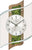 Horloge murale AMS 29x48x8 cm bois • Radio-pilotée • Design intemporel