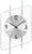 Horloge murale AMS • Design intemporel • Mouvement de précision