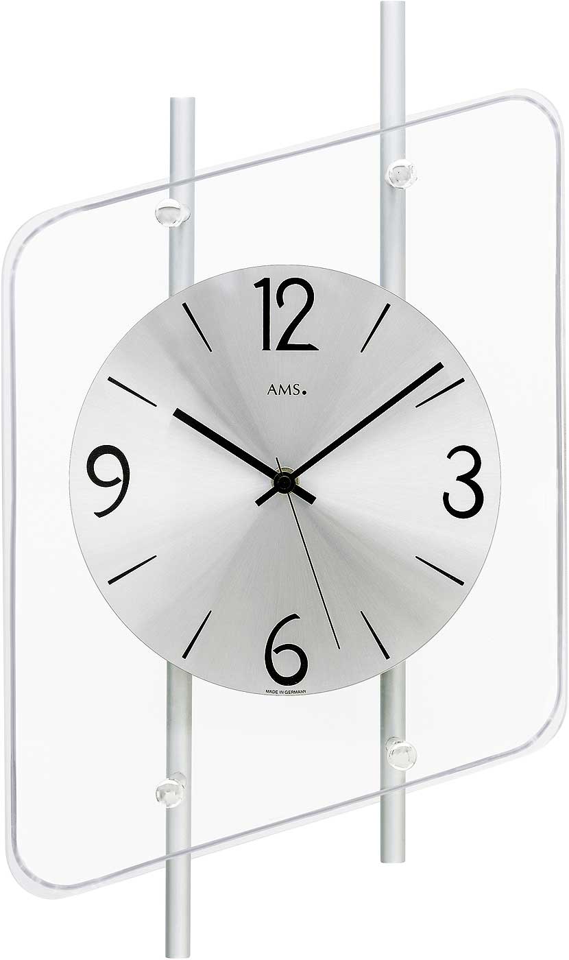 Horloge murale AMS • Design intemporel • Mouvement de précision