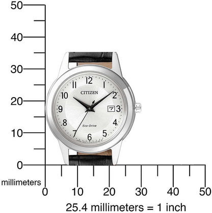 Citizen FE1081-08A Damen Uhr • Eco-Drive Antrieb • Elegantes Edelstahlgehäuse