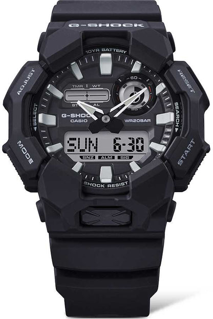 Casio G-Shock GA-010-5AER Herren Uhr • Quarzwerk • Robustes Mineralglas