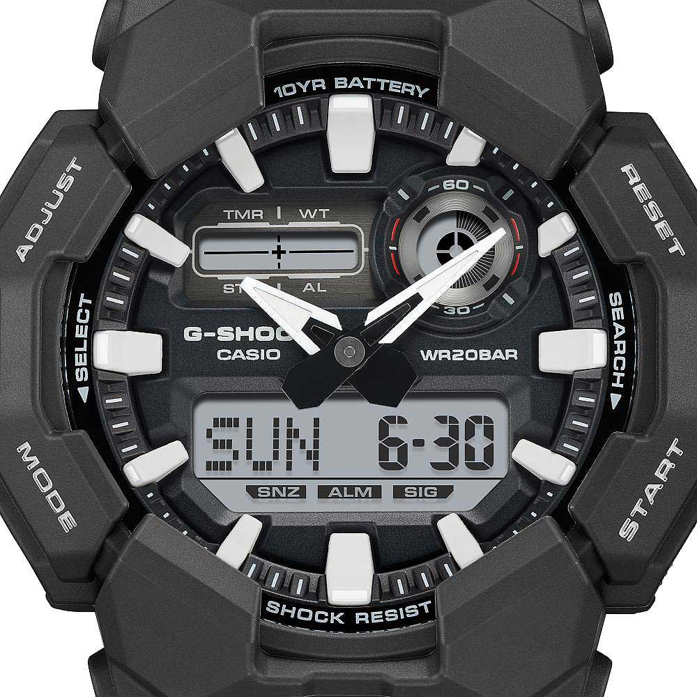 Casio G-Shock GA-010-5AER Herren Uhr • Quarzwerk • Robustes Mineralglas