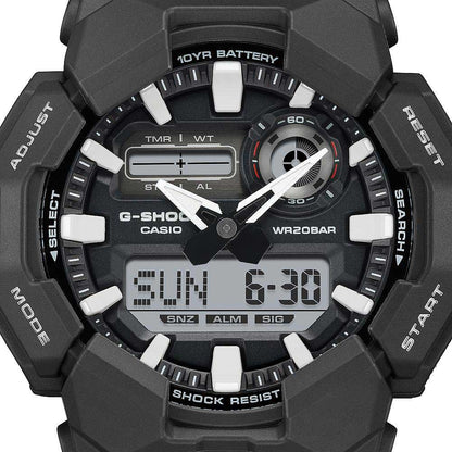 Casio G-Shock GA-010-5AER Herren Uhr • Quarzwerk • Robustes Mineralglas