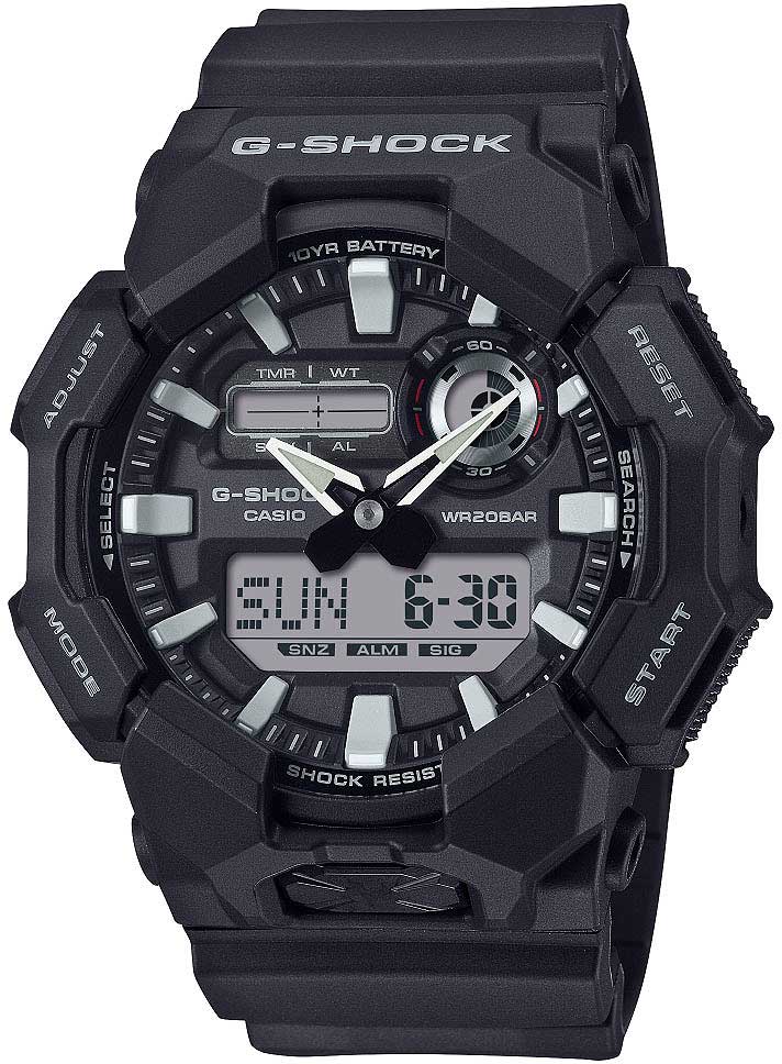 Casio G-Shock GA-010-5AER Herren Uhr • Quarzwerk • Robustes Mineralglas