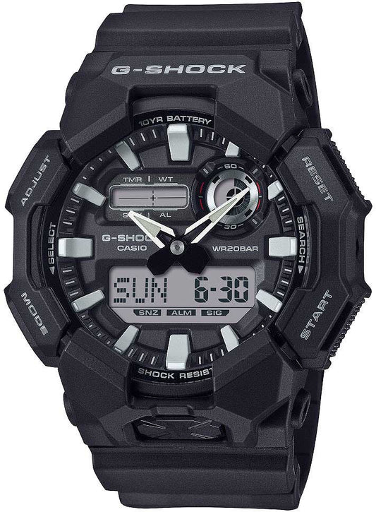 Casio G-Shock GA-010-5AER Herren Uhr • Quarzwerk • Robustes Mineralglas