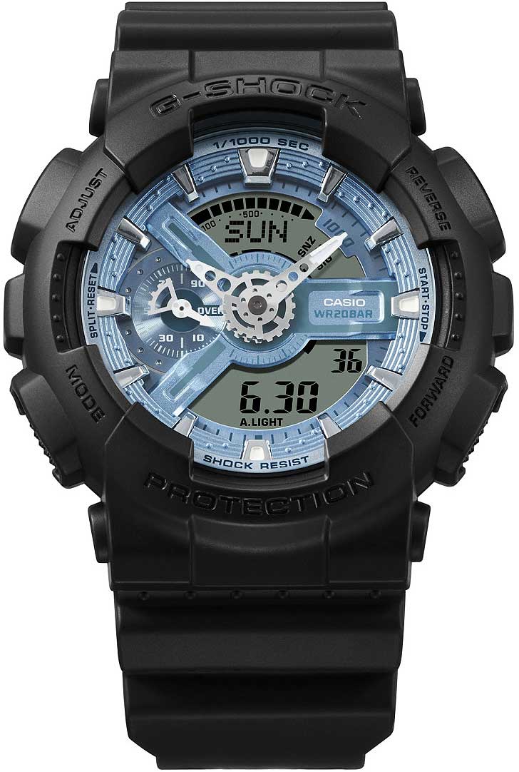 Casio G-Shock GA-110CD-1A2ER Herren Uhr • Quarzwerk • Mineralglas • Stoßfest