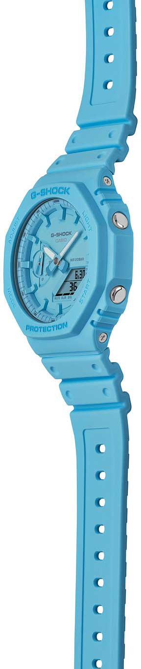 Casio G-Shock GA-2100-2A2ER Herren Uhr • Stoßfest • 20 Bar Wasserdicht