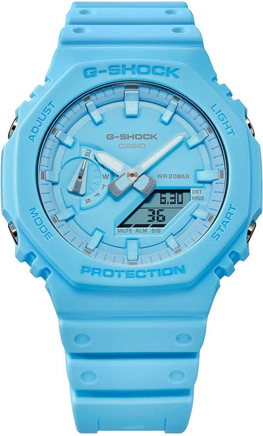 Casio G-Shock GA-2100-2A2ER Herren Uhr • Stoßfest • 20 Bar Wasserdicht