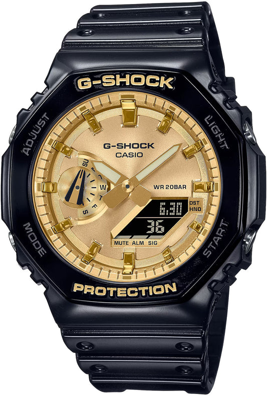 Casio G-Shock GA-2100GB-1AER Herren Uhr • Carbon Core Guard • 20 Bar