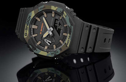 Casio G-Shock GA-2100SU-1AER Herren Uhr • Präzises Quarz-Uhrwerk • Robustes Resin-Gehäuse