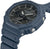 Zegarek męski Casio G-Shock, niebieska koperta z koronką i przyciskami, zbliżenie