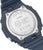 Tylna część zegarka męskiego Casio G-Shock ze srebrnym deklem i śrubkami na kopercie