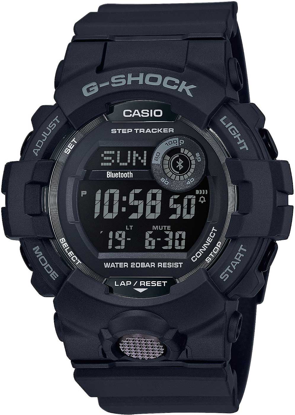 Casio G-Shock G-Squad GBD-800-1BER Herren Uhr • Bluetooth • Schrittzähler
