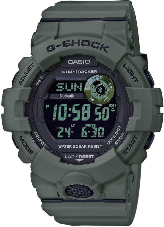 Casio G-Shock G-Squad GBD-800UC-3ER Herren Uhr • Bluetooth • Robustes Resin-Gehäuse