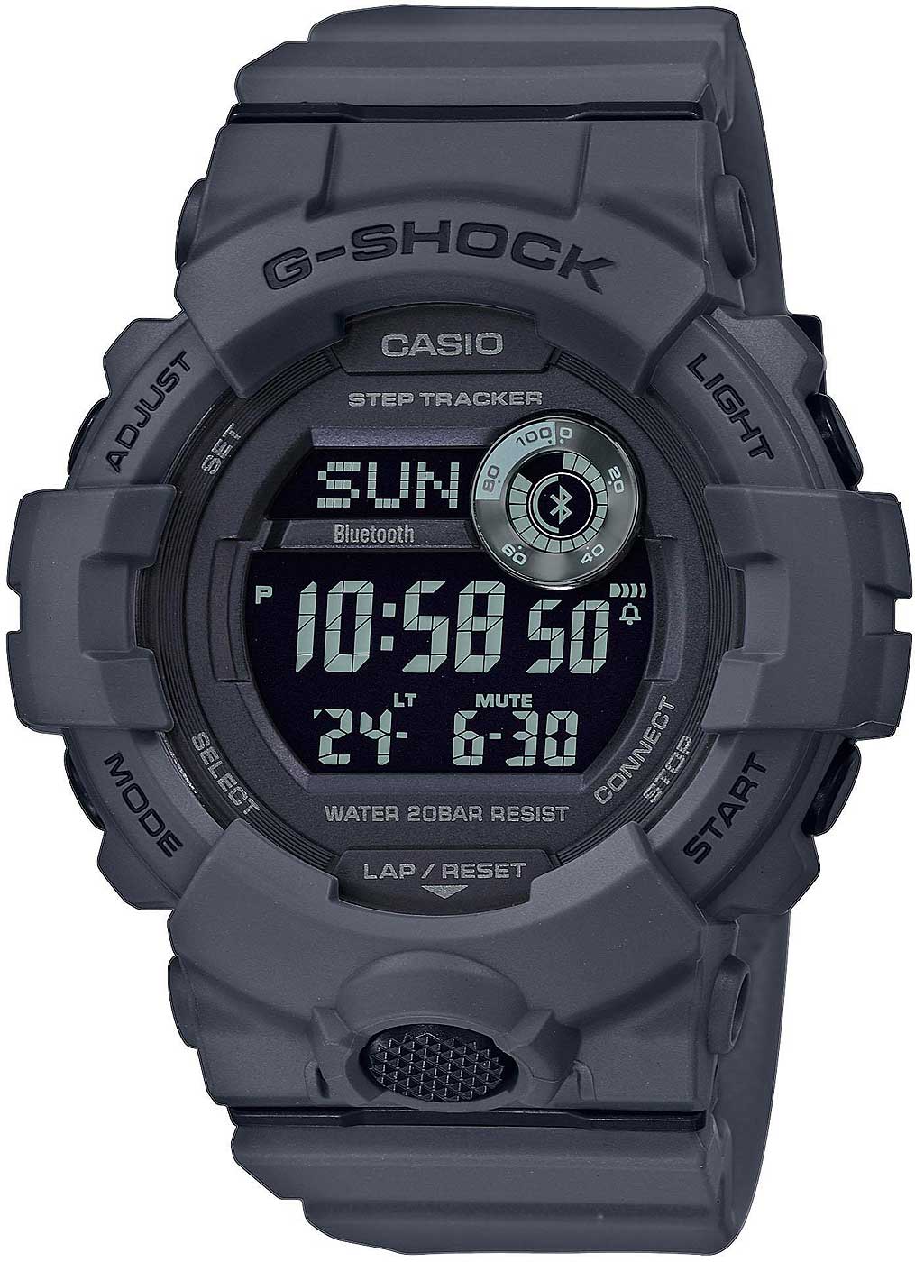 Casio G-Shock GBD-800 Herren Uhr • Bluetooth • Schrittzähler
