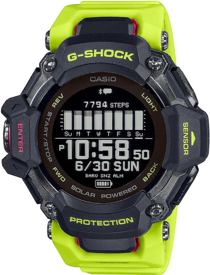 Casio G-SHOCK GBD-H2000-1A9ER Unisex Uhr • Solarbetrieben • Herzfrequenzmessung & GPS