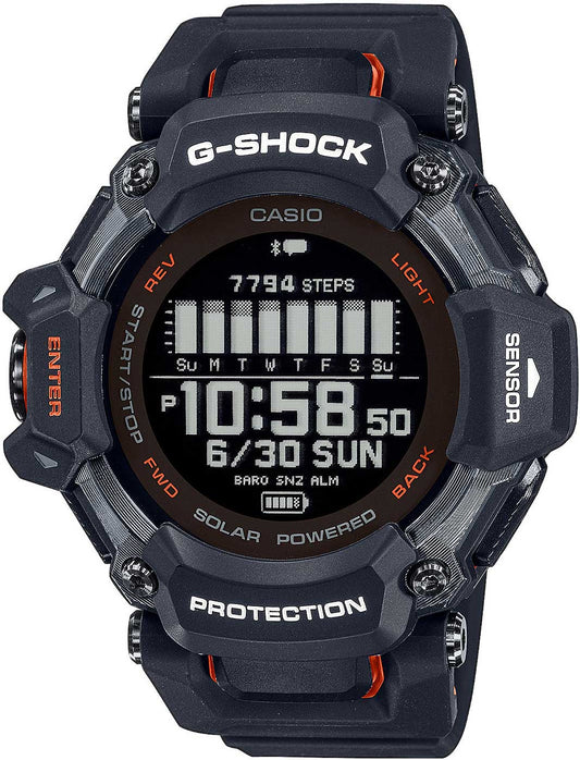 Casio G-SHOCK GBD-H2000-1AER Herren Uhr • Solarladung • Herzfrequenzmessung