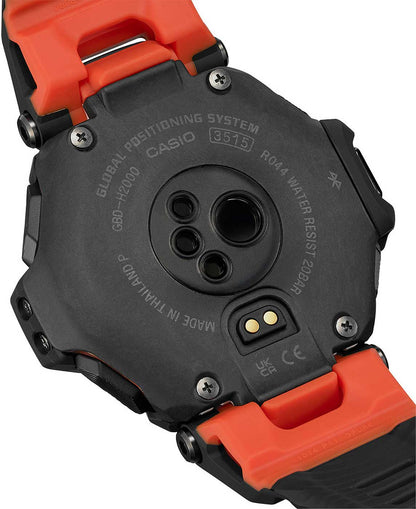 Casio G-SHOCK GBD-H2000-1AER Herren Uhr • Solarladung • Herzfrequenzmessung