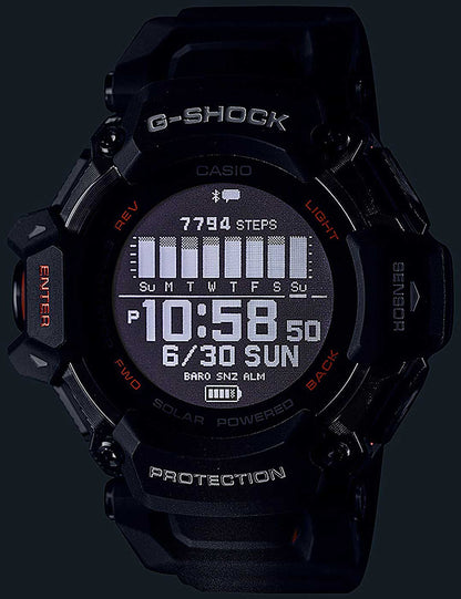 Casio G-SHOCK GBD-H2000-1AER Herren Uhr • Solarladung • Herzfrequenzmessung