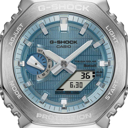 Casio G-Shock G-Steel GBM-2100A-1A2ER Herren Uhr • Solarbetrieb • Bluetooth