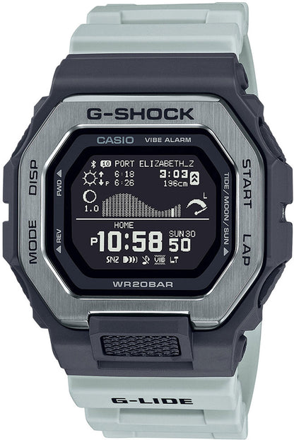 Casio G-SHOCK G-LIDE GBX-100 GBX-100TT-8ER Uhr • Smartphone-Linked • 20 Bar Wasserdichtigkeit