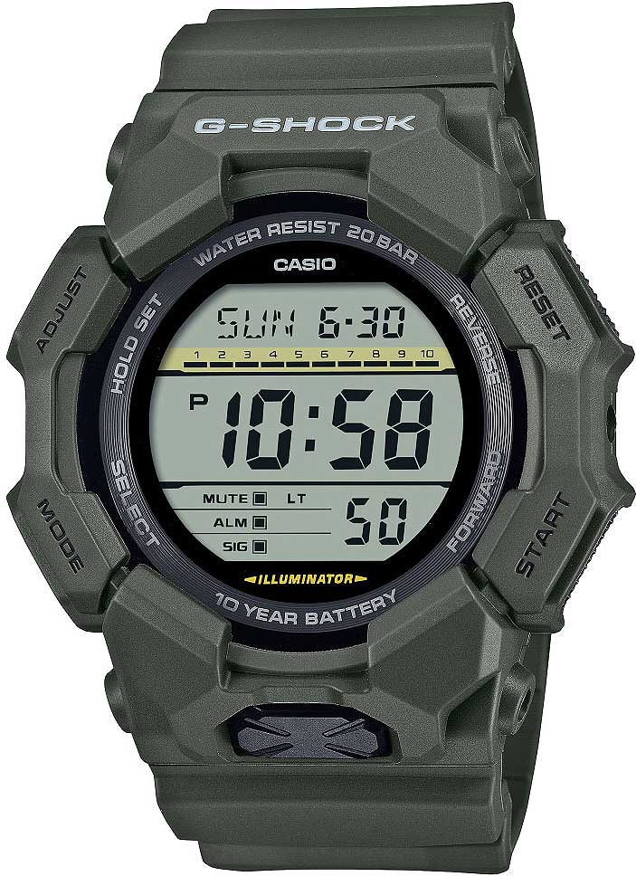 Casio G-Shock GD-350-8 Herren Uhr • Stoßfest • 200m Wasserdicht