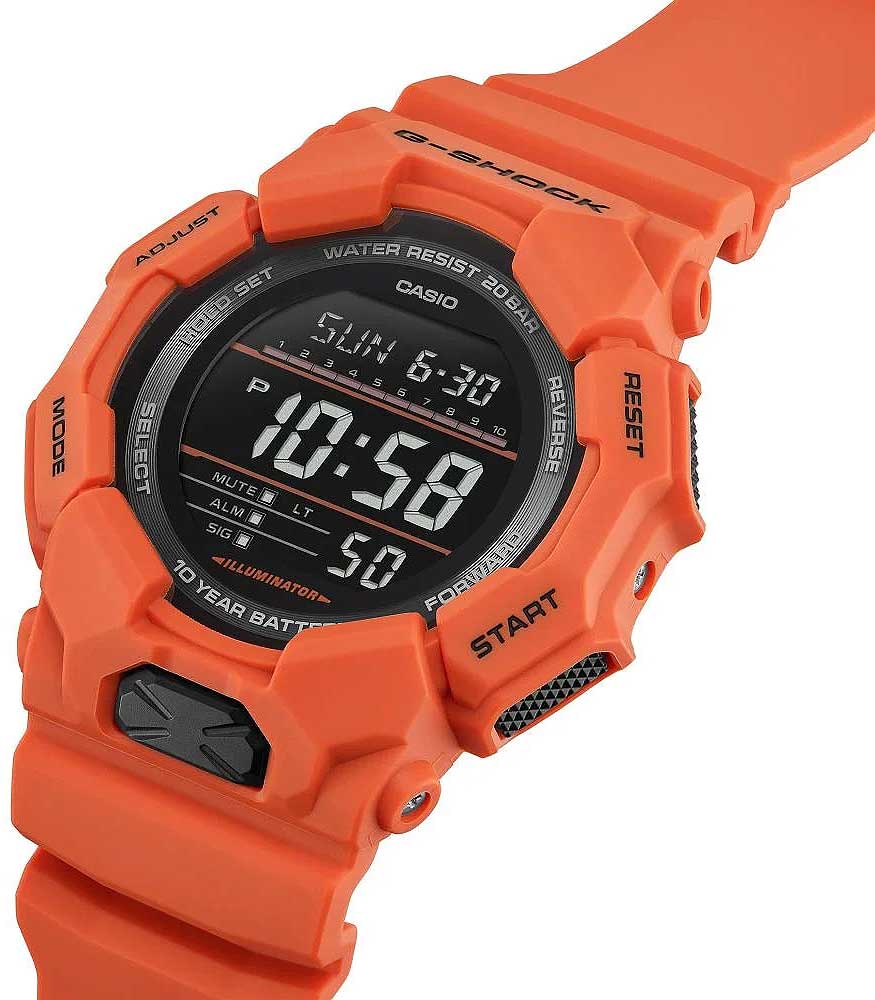 Casio G-Shock GD-350-1 Unisex Uhr • Vibrationsalarm • 200m Wasserdichtigkeit