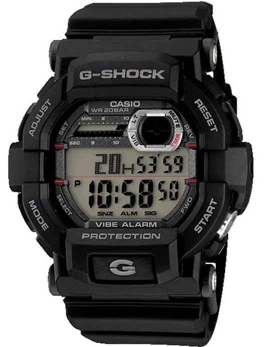 Casio G-Shock GD-350-1ER Men's Watch • Vibration Alarm • 20 Bar