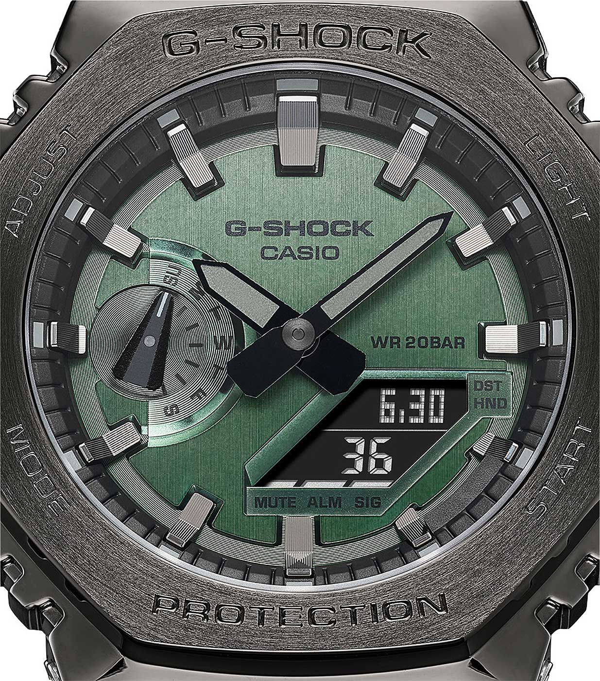 Casio G-Shock GM-2100B-3AER Herren Uhr • Stoßfest • 20 Bar Wasserdicht