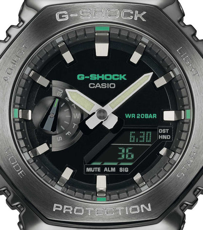 Casio G-Shock GM-2100CB-3A Herren Uhr • Robustes Edelstahlgehäuse • 20 Bar Wasserdichtigkeit