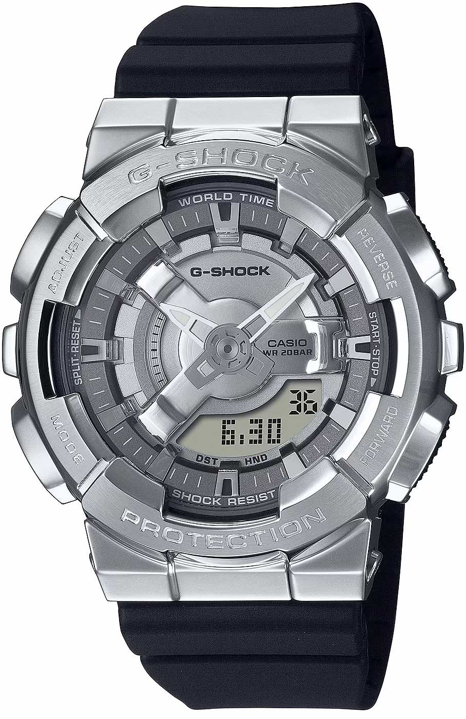Casio G-Shock GM-2100-1AER Herren Uhr • Stoßfest • 20 Bar Wasserdichtigkeit