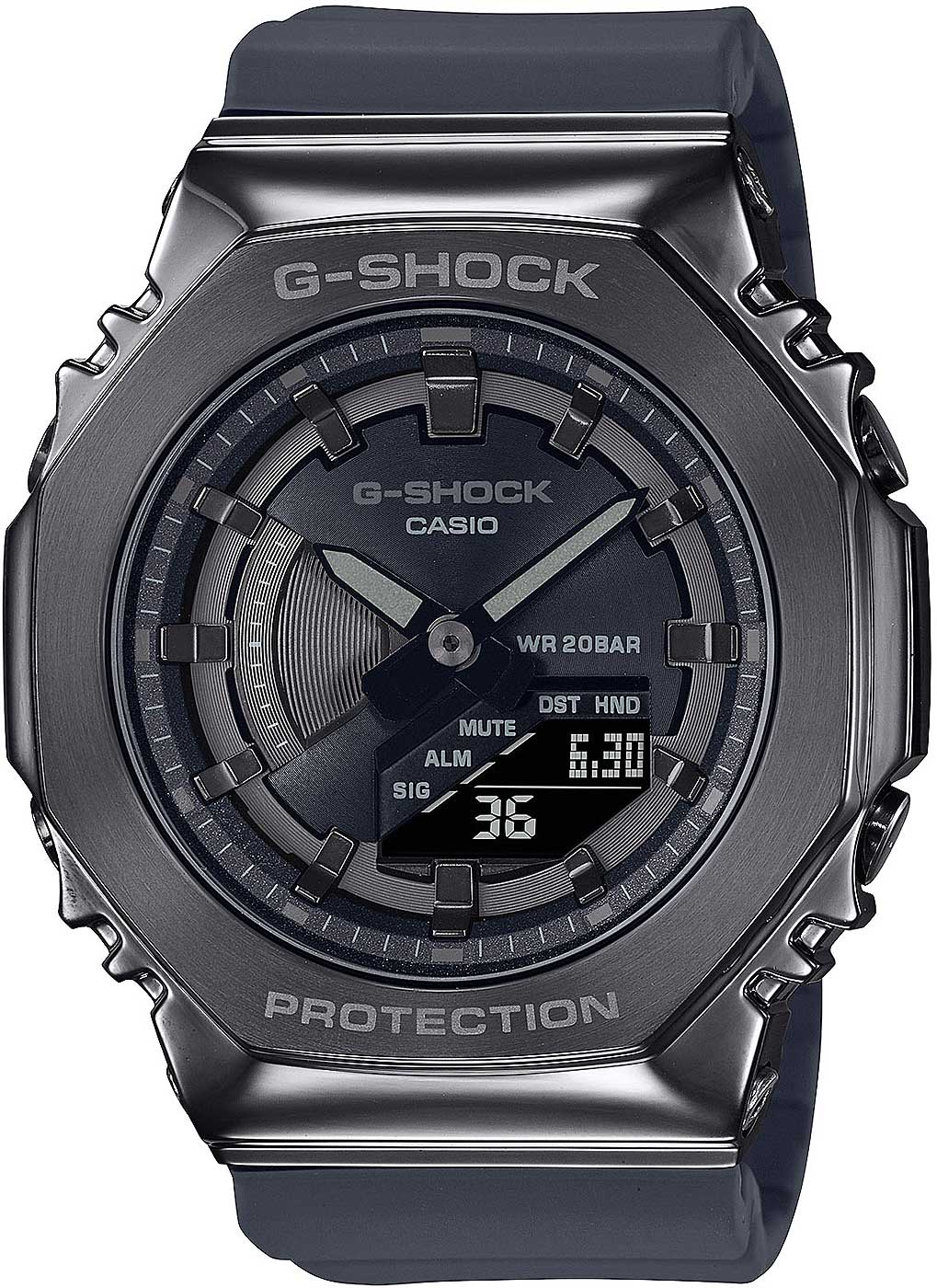 Casio G-SHOCK GM-S2100B-8A Unisex Uhr • Robustes Design • Mineralglas