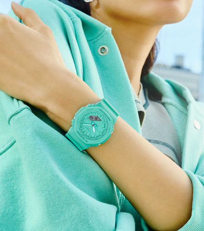 Casio G-SHOCK GMA-P2100-2A Uhr • Digital-Analog Anzeige • Kompaktes Design