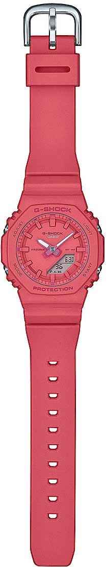 Casio G-SHOCK GMA-P2100-4A Damen Uhr • Quarz-Uhrwerk • Stoßfest & 200m Wasserdicht