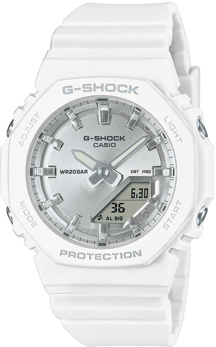 Casio G-Shock Classic GMA-P2100VA-7AER Damen Uhr • Robustes Resin-Gehäuse • Wasserdicht bis 20 Bar
