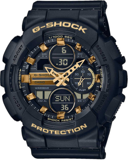 Casio G-Shock GMA-S140M-1AER Damen Uhr • Stoßfest & Wasserdicht • Präzises Quarzwerk