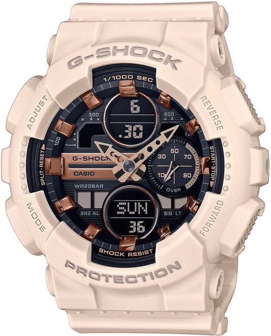 Casio G-Shock GMA-S140M-4AER Damen Uhr • Stoßfest • Mineralglas
