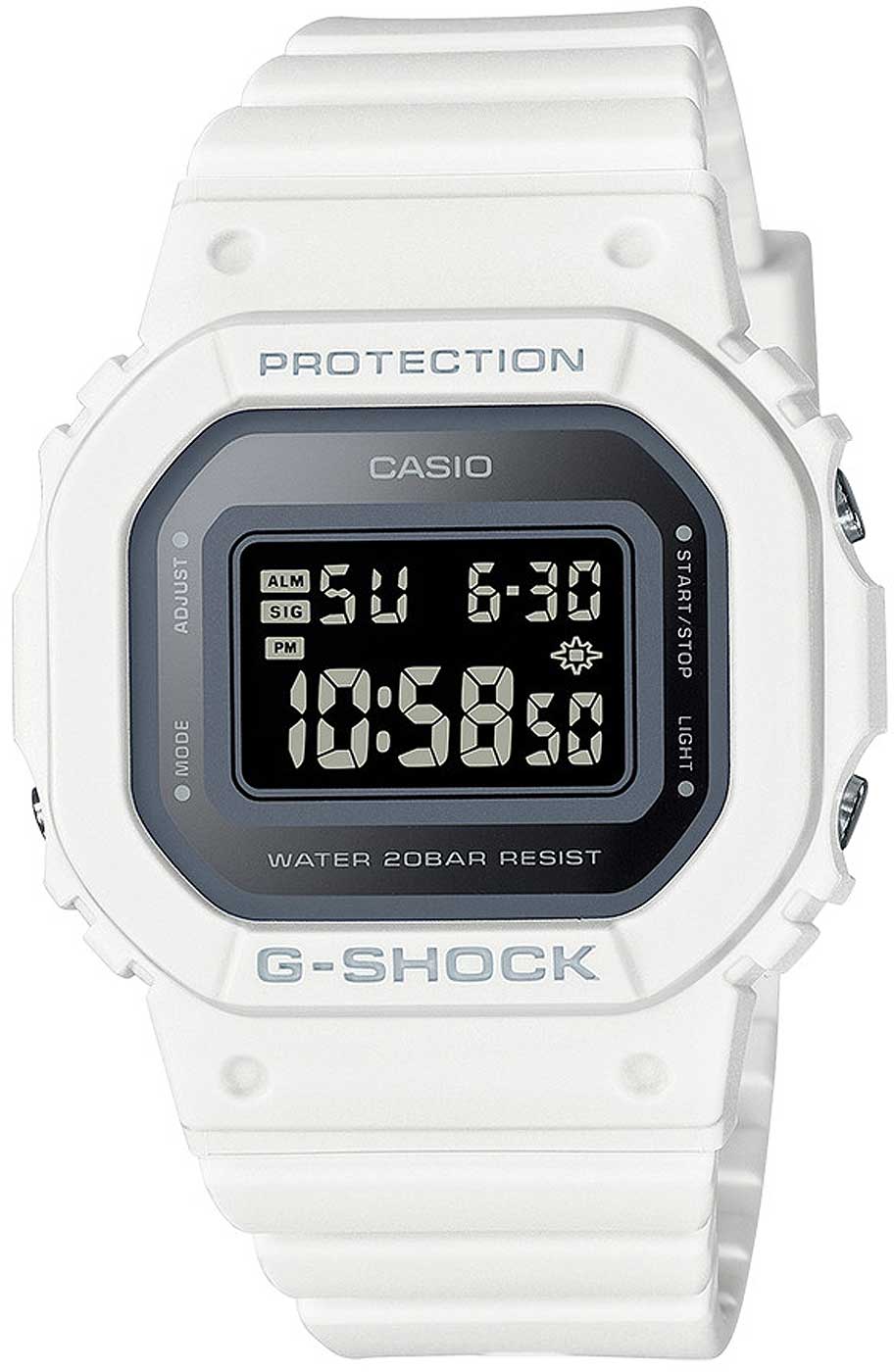 Casio G-Shock GMD-S5600-7ER Damen Uhr • Robust & Stoßfest • 20 Bar Wasserdicht