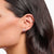 Herz Ohrstecker mit pinkem Stein - Thomas Sabo Modell: H2271-643-9