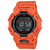 Zegarek męski Casio G-Shock z pomarańczowym paskiem i czarnym wyświetlaczem cyfrowym