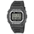 Cyfrowy zegarek męski Casio G-Shock z czarnym silikonowym paskiem i cyfrowym wyświetlaczem