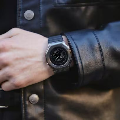 Casio G-Shock 2100 Series GM-2100BB-1AER Uhr • Stoßfest • Mineralglas