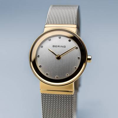 Montre Bering Classic 10126-000 pour femme • Verre saphir inrayable • Mouvement à quartz précis