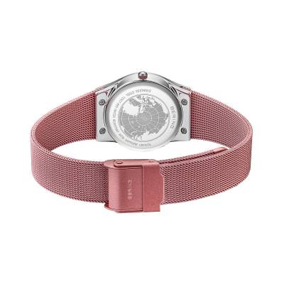 Bering Classic 12927-989 Damenuhr • Kratzfestes Saphirglas • Feines Milanaise-Armband