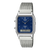 Zegarek damski Casio Vintage AQ-230EM-2AEF niebieski • analogowo-cyfrowy • bransoleta typu mesh