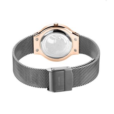 Montre pour femme Bering 12131-369-GWP • Verre saphir • Mouvement à quartz précis
